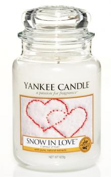 Yankee Candle 623g - Snow in Love - Housewarmer Duftkerze großes Glas